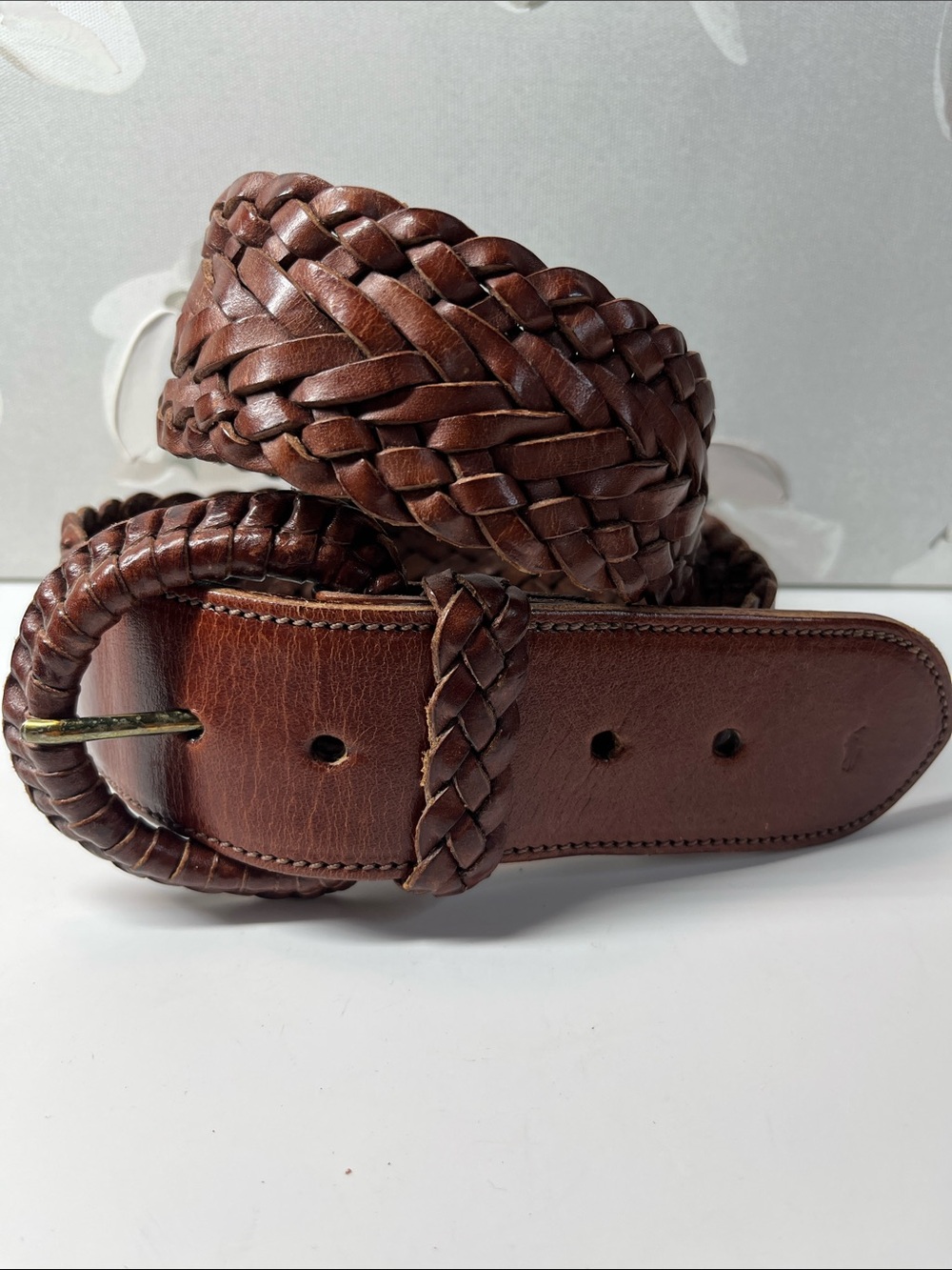 Ralph Lauren Leather Belt Vintage - Picture 1 of 12
